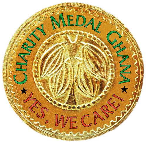 Website of Charity Medal Ghana, a charity action of the Mamaga Akosua Foundation in Ghana.